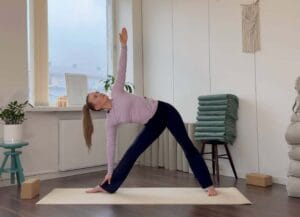 huhtikuun keskitaso flowjooga