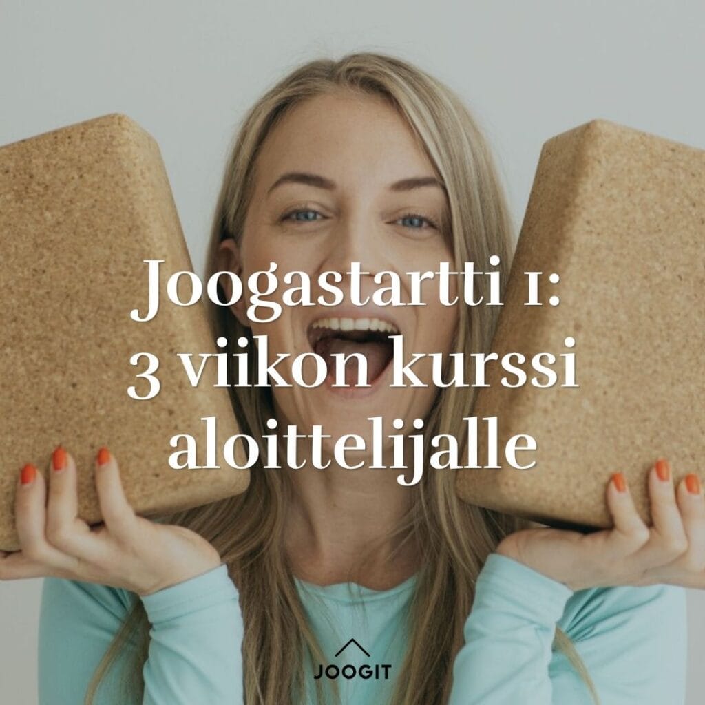 joogastartti 3 viikon kurssi aloittelijalle