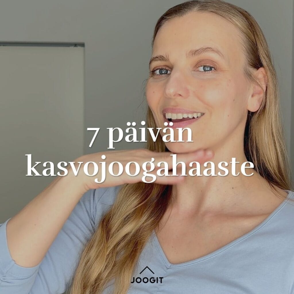 kasvojoogahaaste 7 päivää